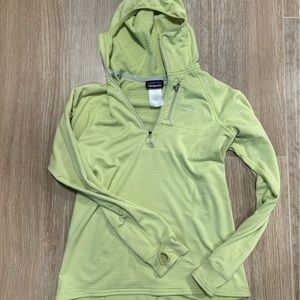 Neon Patagonia Hooded 1/4 Zip
